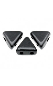 Les perles par Puca® Kheops beads Jet hematite 23980-14400
